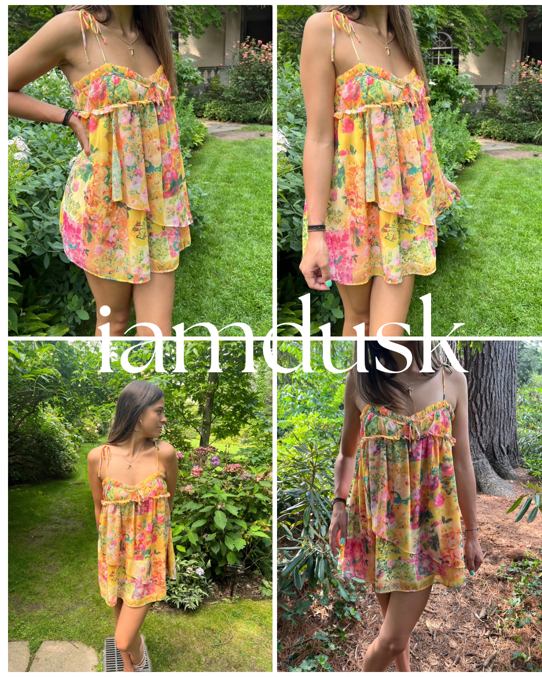 Sweet Garden Mini Dress