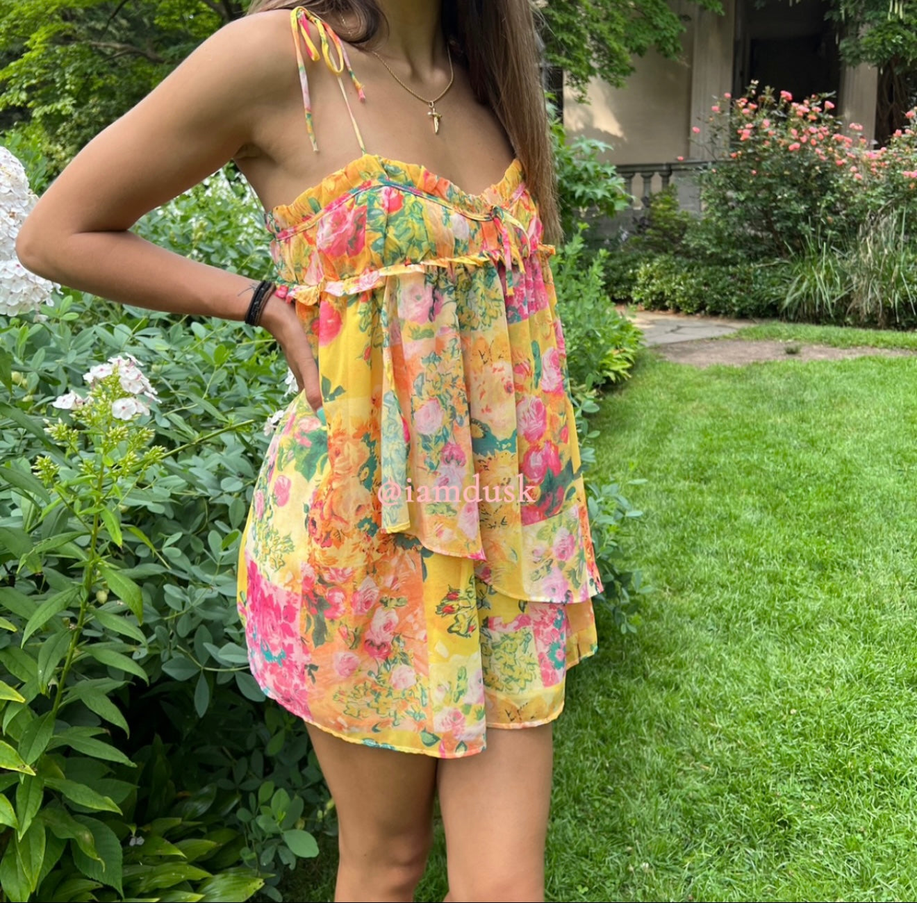 Sweet Garden Mini Dress