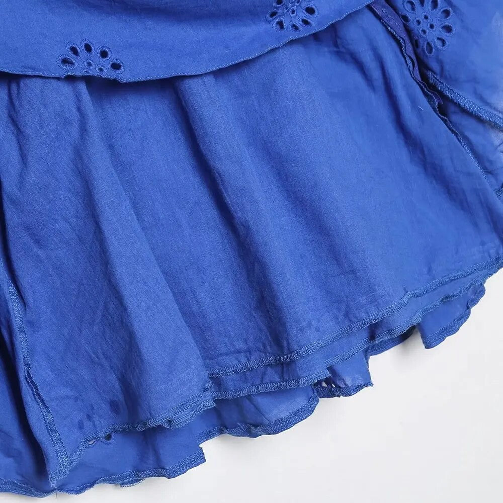 Ocean Eyelet Dress