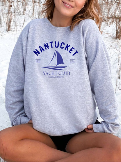 Nantucket Yacht Club CrewNeck Sweatshirt