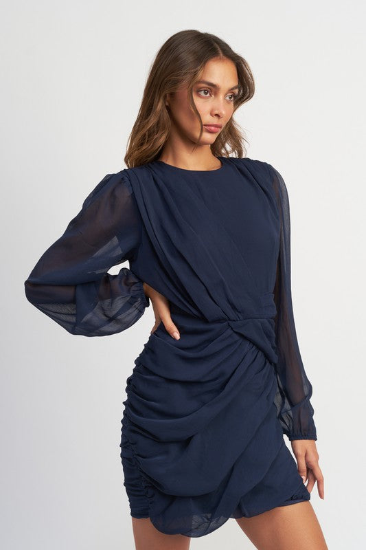 Long Sleeve Tuabe Dress