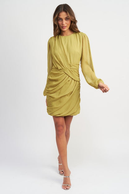 Long Sleeve Tuabe Dress