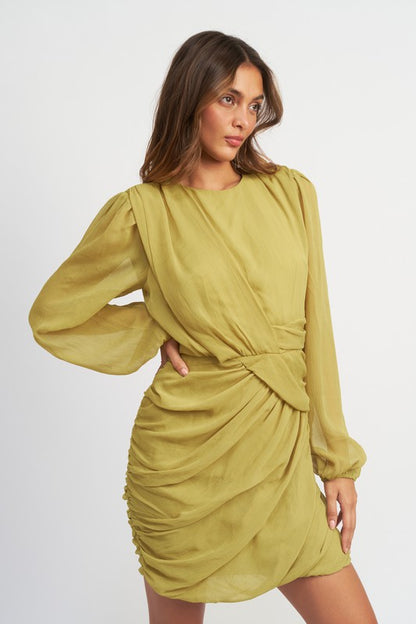 Long Sleeve Tuabe Dress