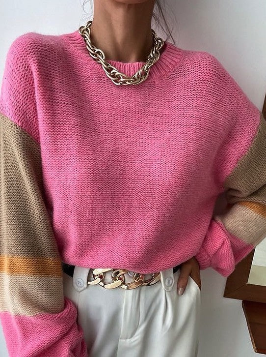 Color Block Sweater