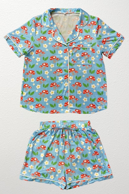 Novelty 2 piece pajama set