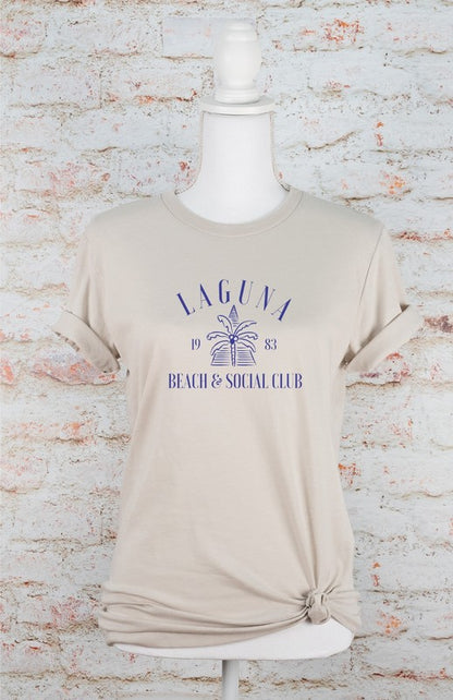 Laguna Beach Beach & Social Club Graphic Tee