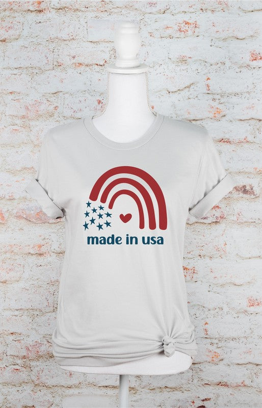 Made in USA Crew Neck Softstyle Tee