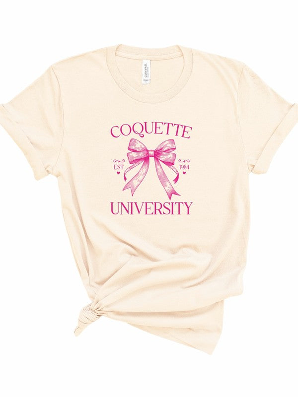 Coquette University Est 1984 Graphic Tee