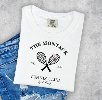 The Montauk Tennis Club Comfort Color Tee