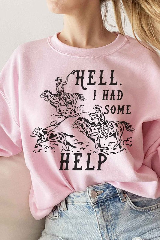 ‘Hell I Had Some Help’ Sweater