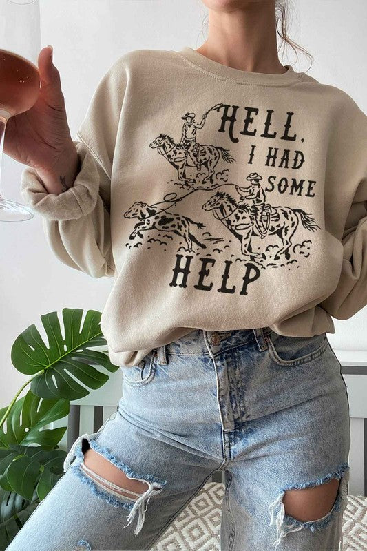 ‘Hell I Had Some Help’ Sweater