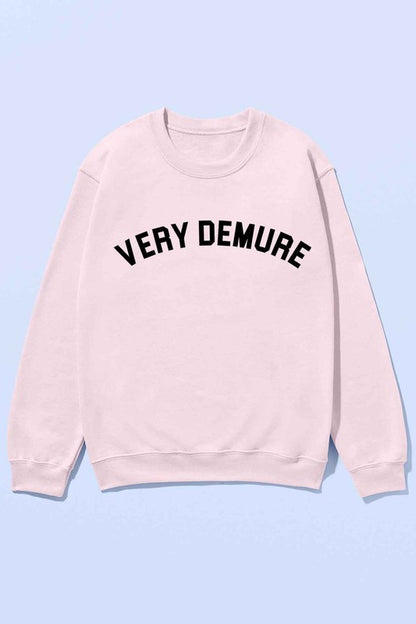 Very Demure Sweater