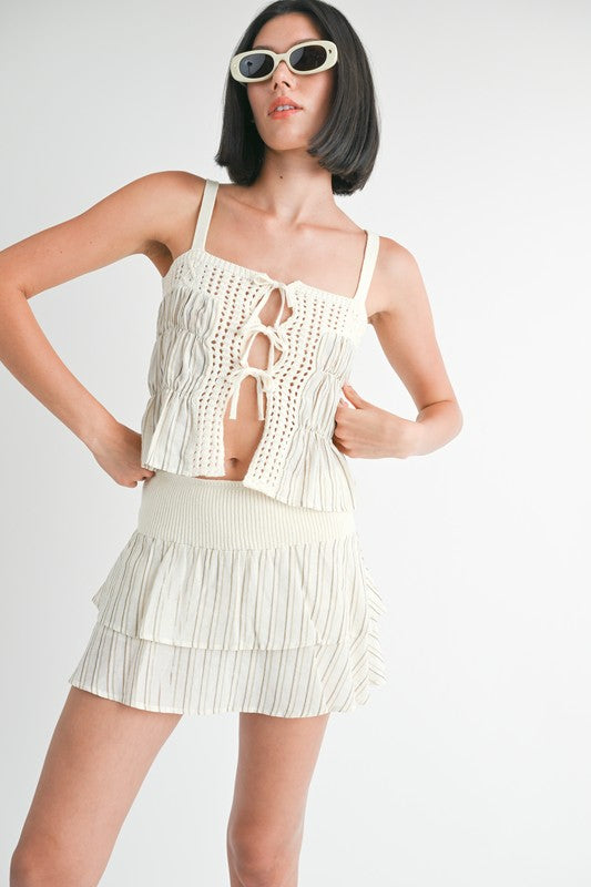 Cottage Core Knit Top