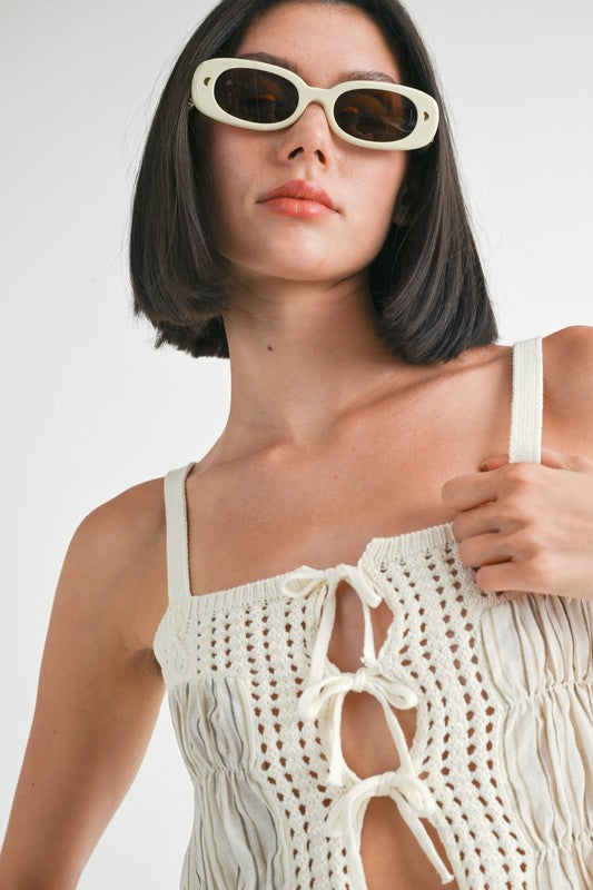 Cottage Core Knit Top