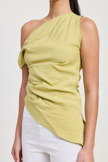 Asymmetrical Tunic Top