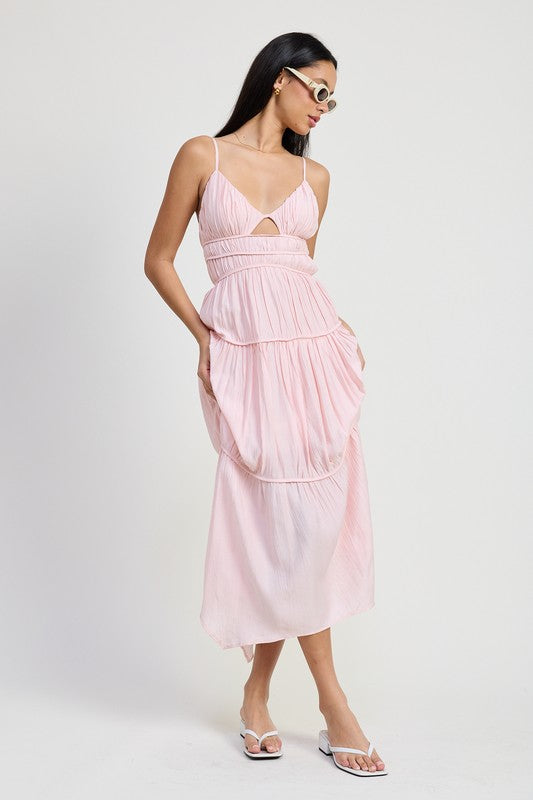Soft Peonie Dress