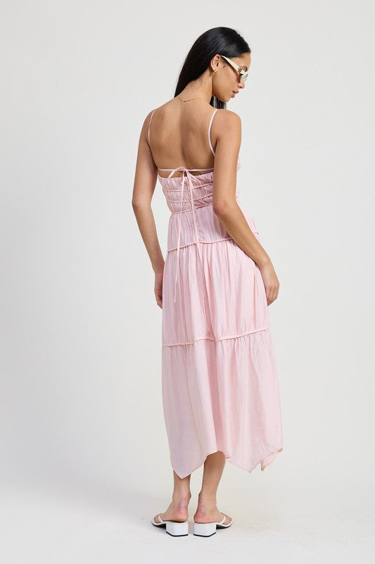 Soft Peonie Dress