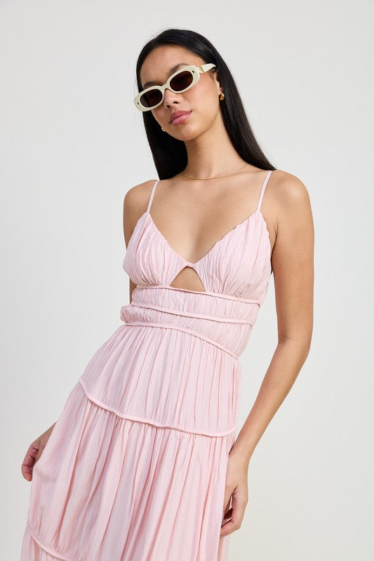Soft Peonie Dress