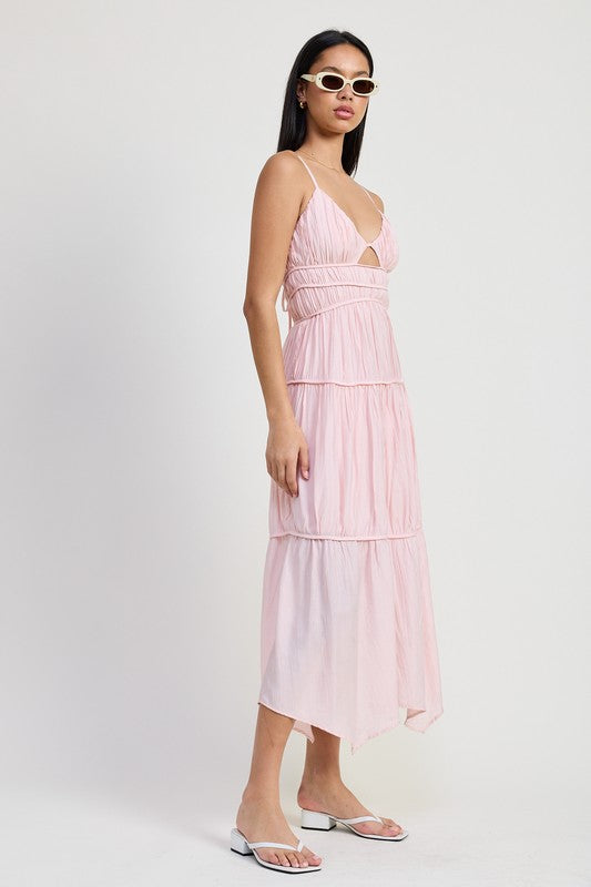 Soft Peonie Dress