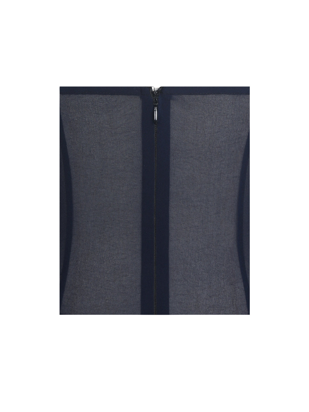 Juliette Navy Blue Polka Dot Chiffon Maxi Dress