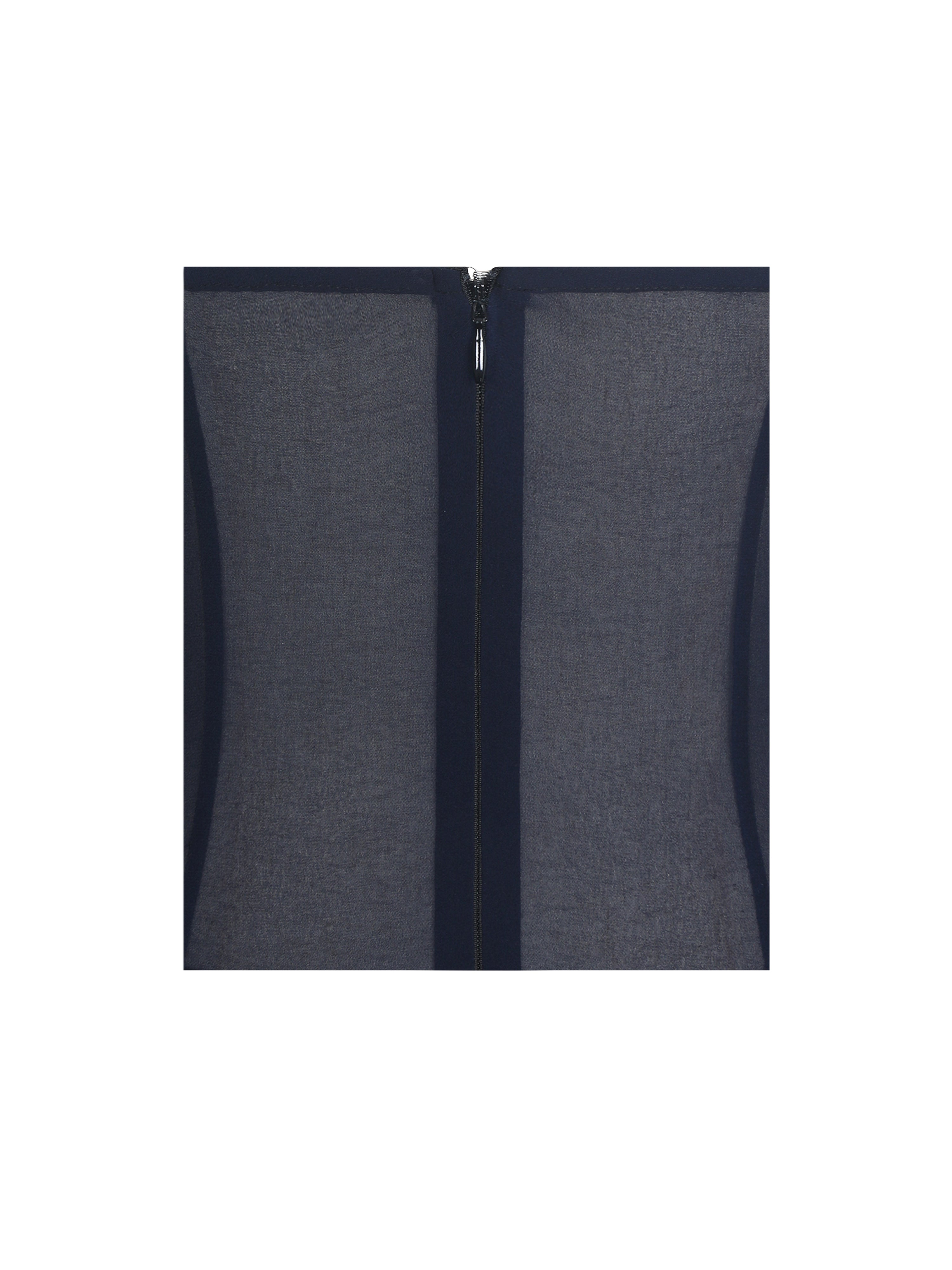Juliette Navy Blue Polka Dot Chiffon Maxi Dress