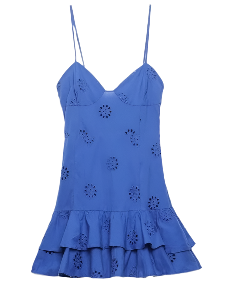 Ocean Eyelet Dress