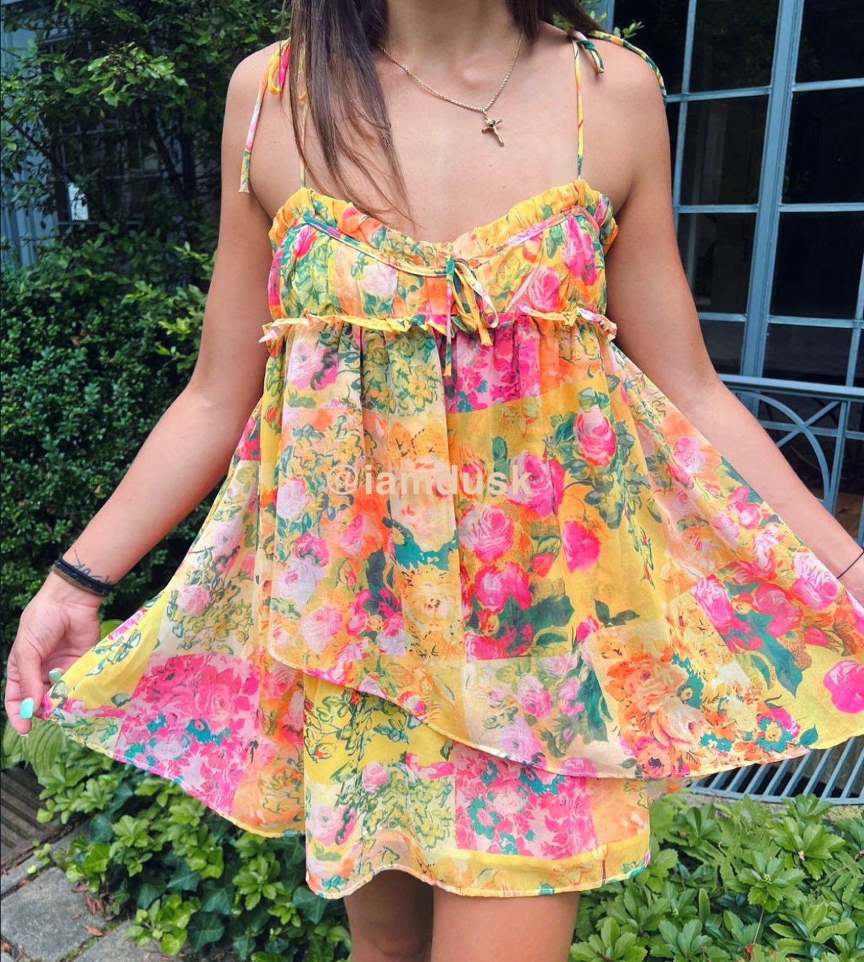 Sweet Garden Mini Dress