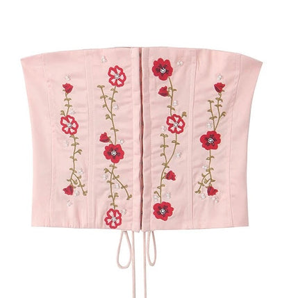 Flower Valley Embroidered Top