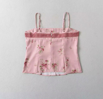 Rose Flutter Cami