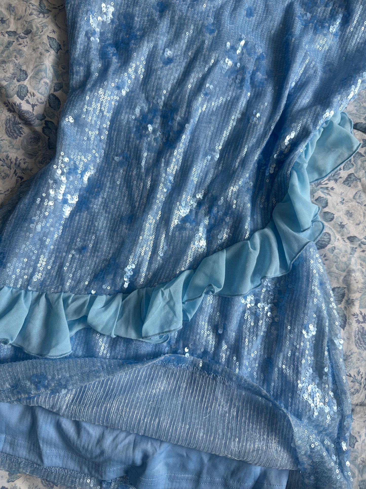 Marissa Blue Mini Dress
