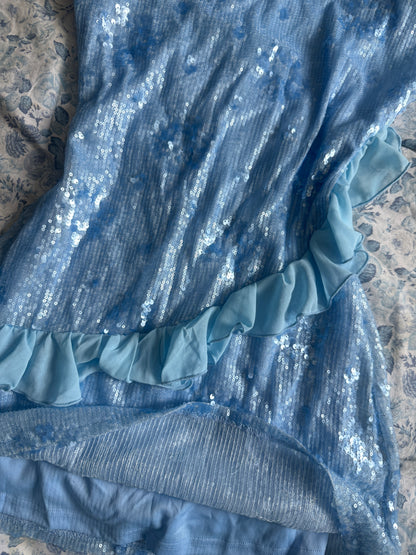 Marissa Blue Mini Dress
