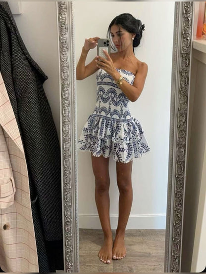 Santorini Summer Dress