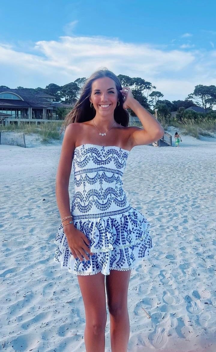 Santorini Summer Dress