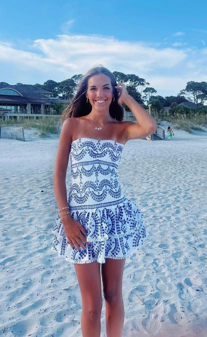 Santorini Summer Dress