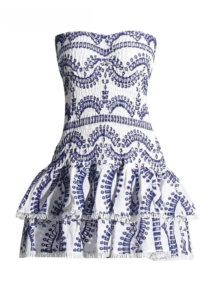 Santorini Summer Dress