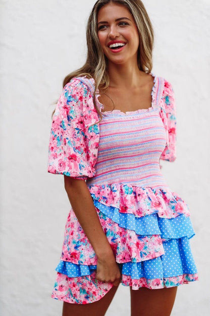 Lunar Ruffle Dress