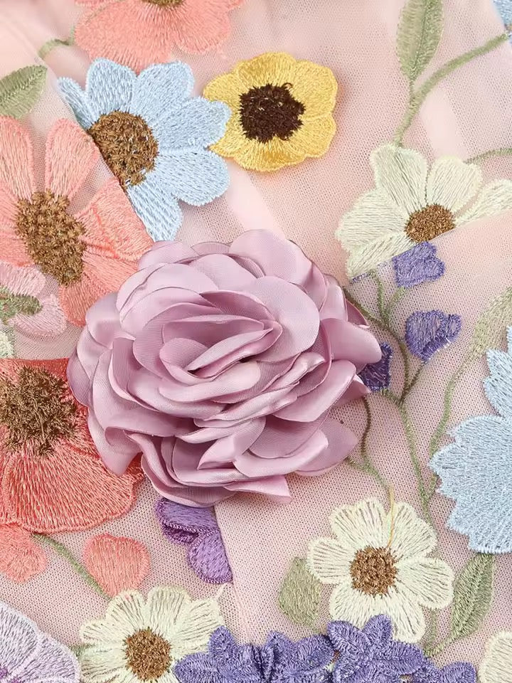 Ever-Garden Floral Mini Dress