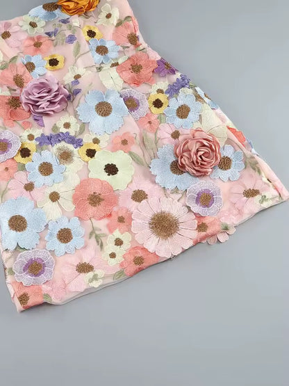 Ever-Garden Floral Mini Dress