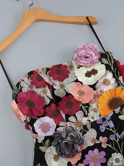 Ever-Garden Floral Mini Dress