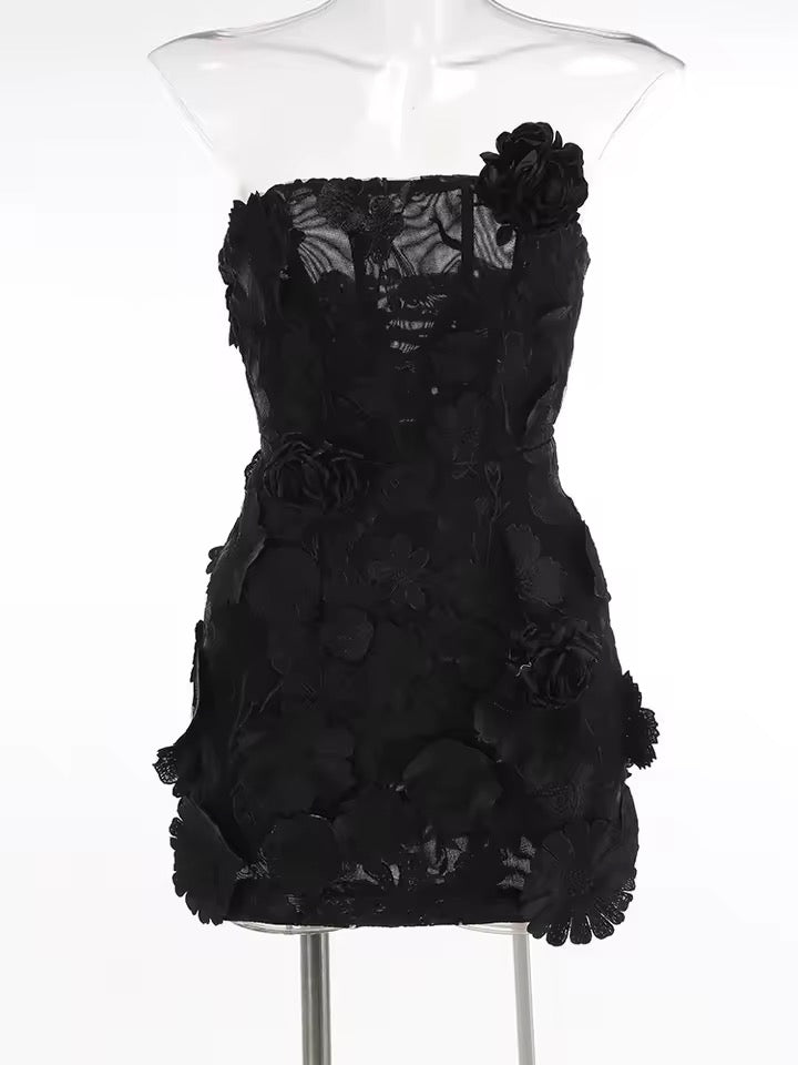 Ever-Garden Floral Mini Dress