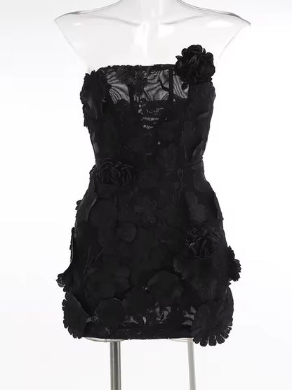 Ever-Garden Floral Mini Dress
