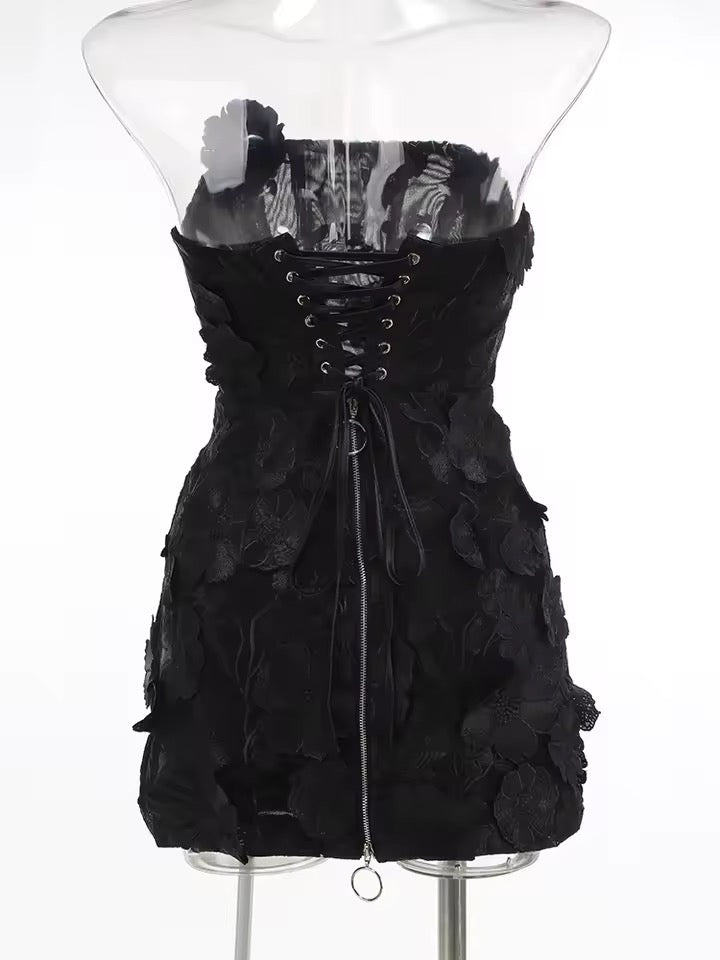 Ever-Garden Floral Mini Dress