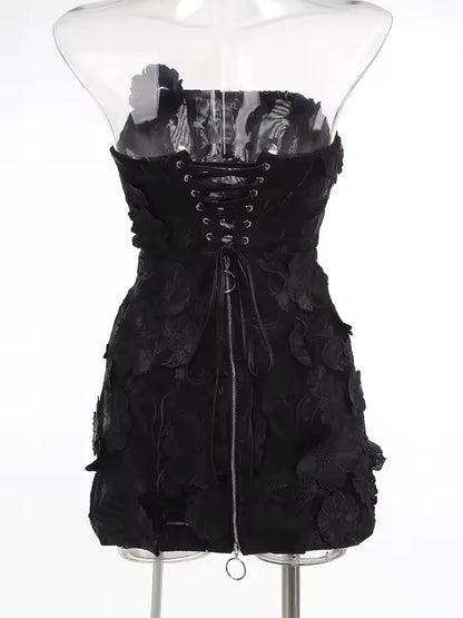 Ever-Garden Floral Mini Dress