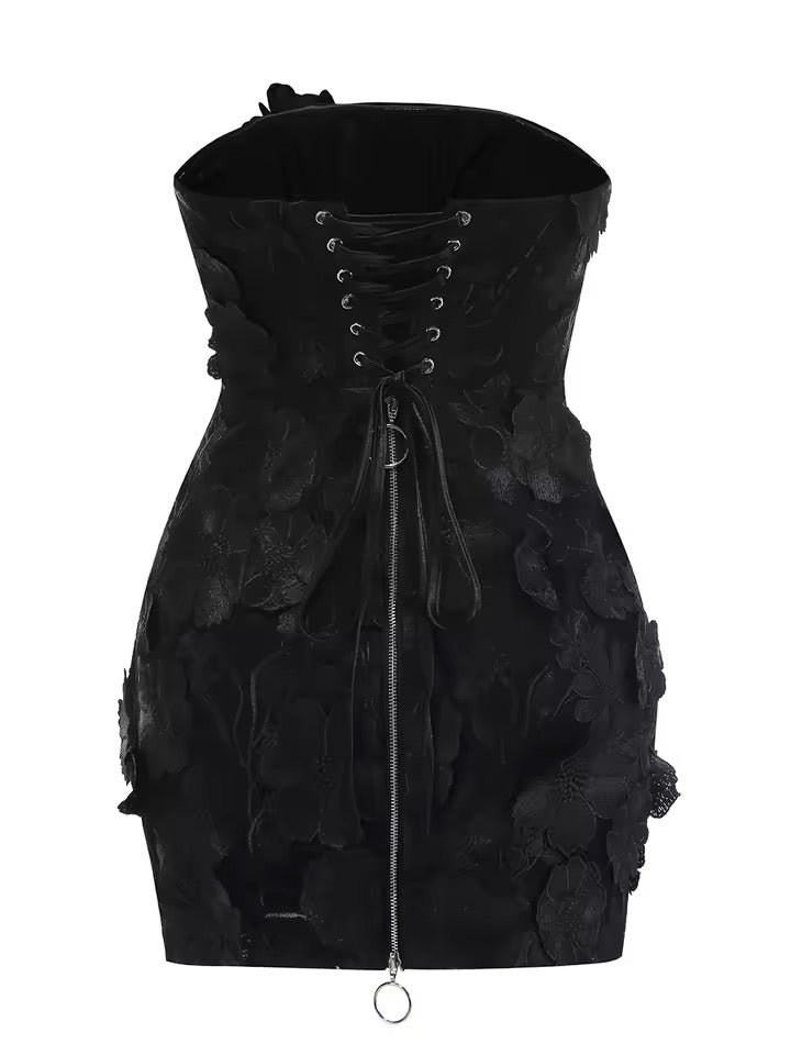 Ever-Garden Floral Mini Dress