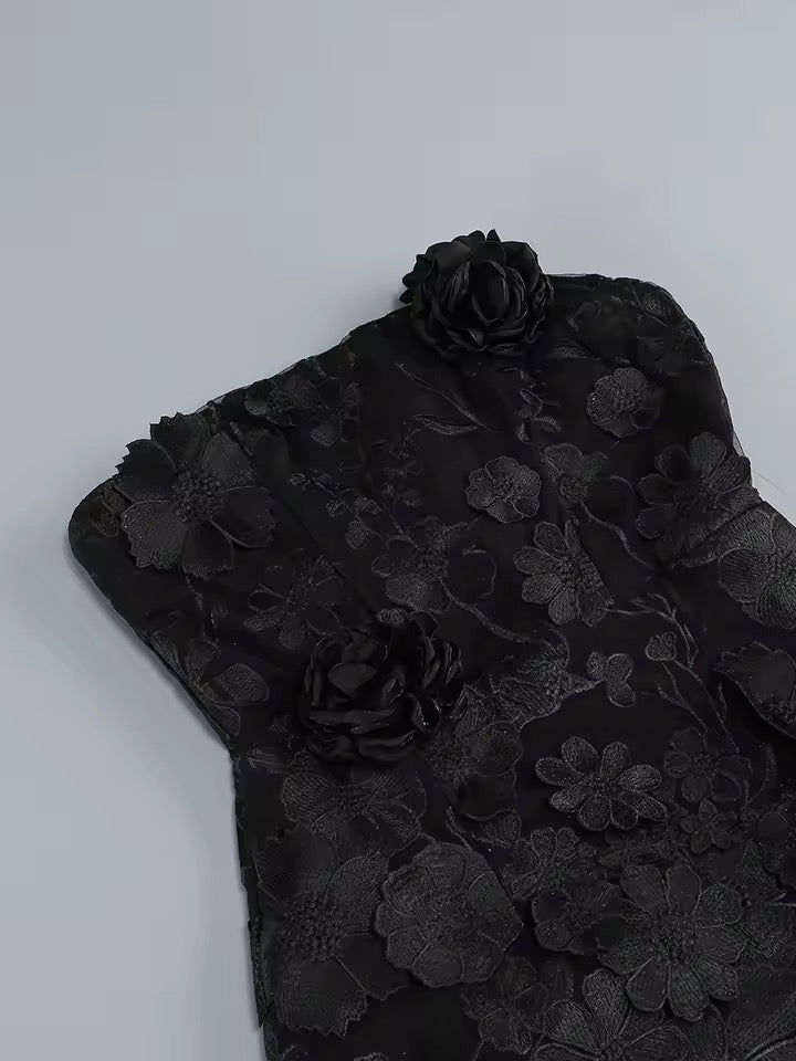 Ever-Garden Floral Mini Dress