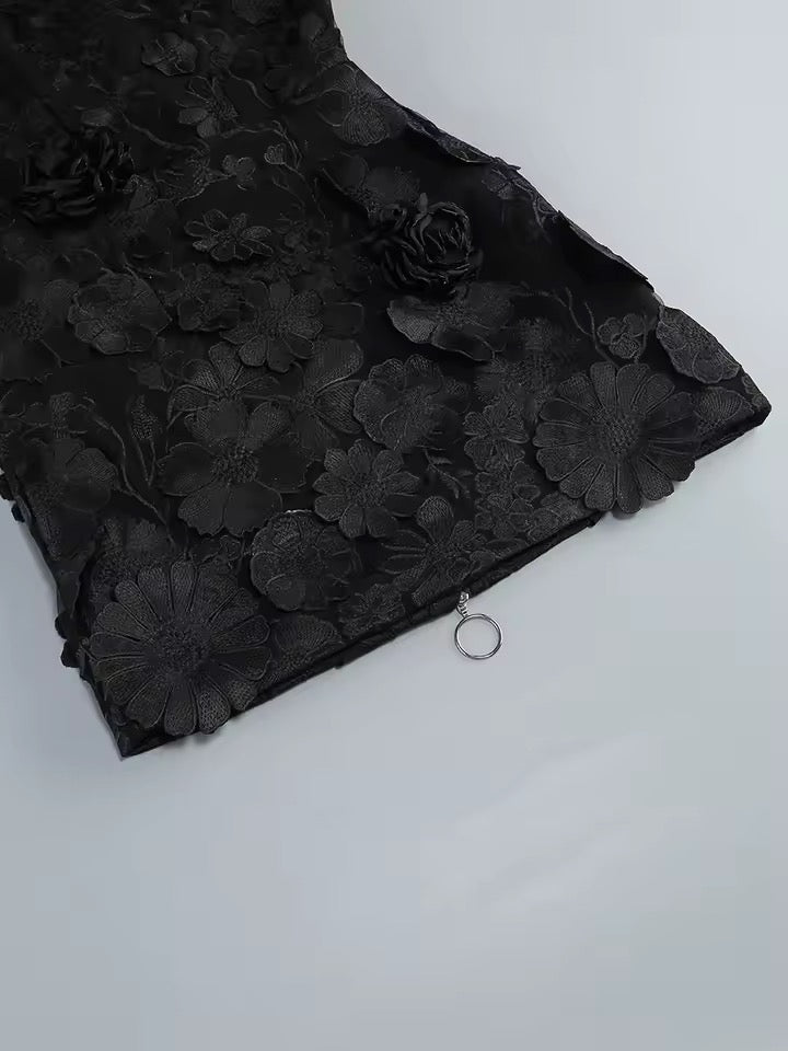 Ever-Garden Floral Mini Dress