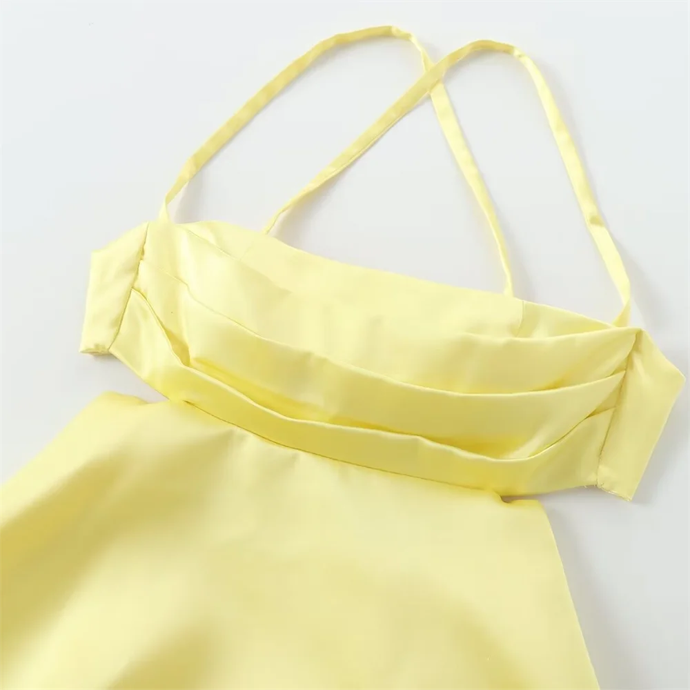 Lemon Tier Dress