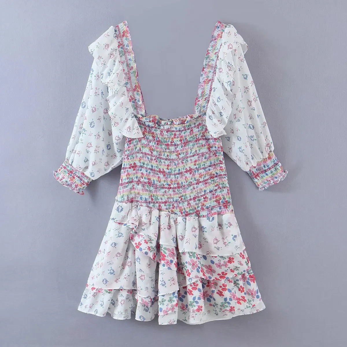 Lunar Ruffle Dress