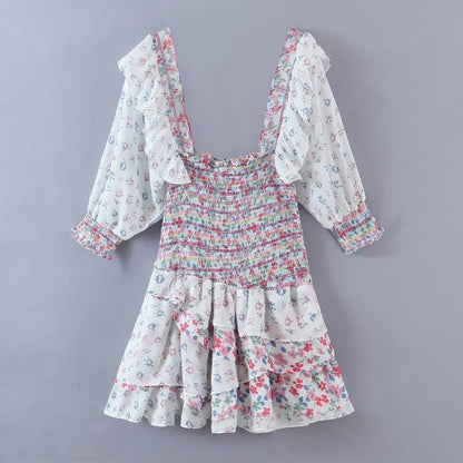 Lunar Ruffle Dress