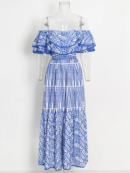 European Summer Maxi Dress